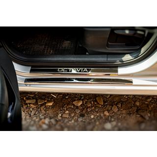 Einstiegsleisten Carmos V1 (8 Stk., Edelstahl) Skoda Octavia III A7 2013-2019 Foto 2