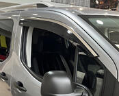 Peugeot Partner/Rifter 2019- Windabweiser mit Chromleiste (2 Stk, Niken) Foto 1