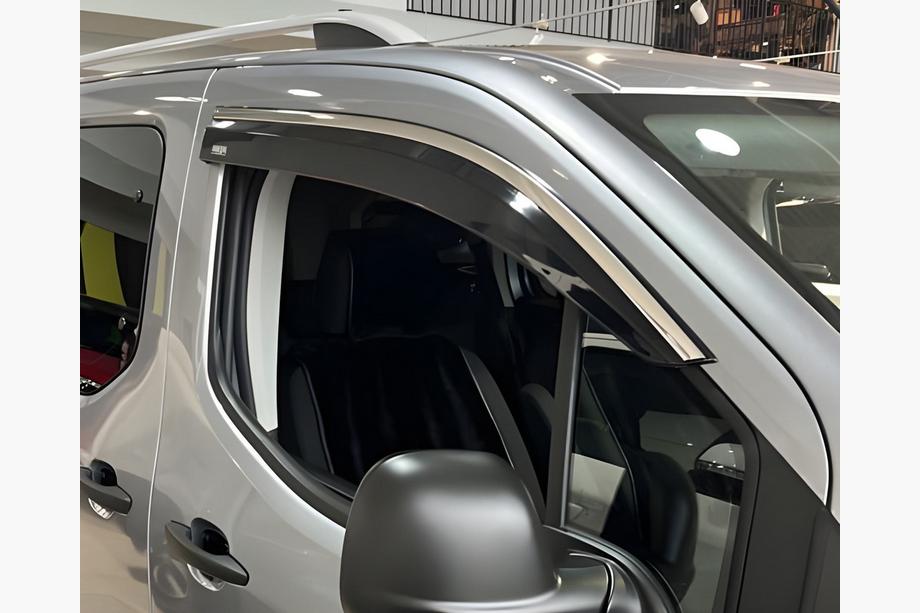 Opel Combo 2019- Windabweiser mit Chromleiste (2 Stk, Niken) Image