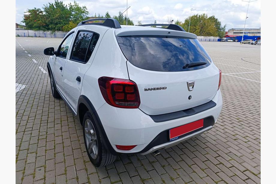 Dacia Sandero 2013-2020 Heckstoßstangenabdeckung EuroCap (ABS) Foto 2