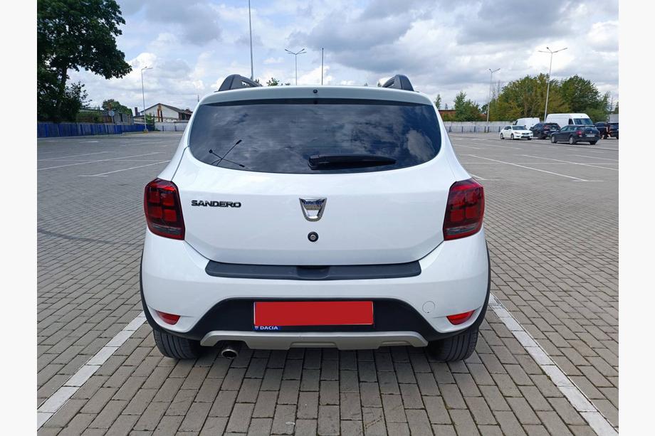 Dacia Sandero 2013-2020 Heckstoßstangenabdeckung EuroCap (ABS) Foto 3