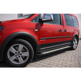 Satz Zierleisten und Kotflügelverbreiterungen Volkswagen Caddy 2010-2015 Foto 1