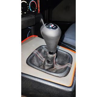 Schaltknauf OEM (Kunstleder, schwarz glatt) BMW 5 Series E34 1988-1995 Foto 4