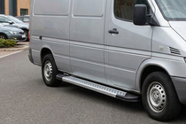 Volkswagen LT 1995-2006 Seitenschweller New Vision Grey (2 Stk., Aluminium) Foto 1