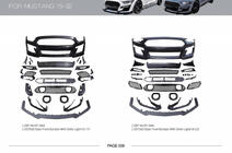 Ford Mustang 2015-2023 Bodykit Komplettset Foto 11