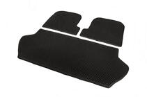 Volvo XC90 2002-2014 Kofferraummatte 3-teilig (EVA, Schwarz) Foto 8