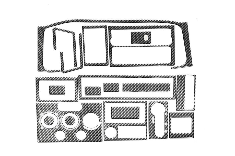 Volkswagen T4 Caravelle/Multivan 1990–2003 Armaturenbrett Abdeckungen (1996-1999) Titan Foto 4