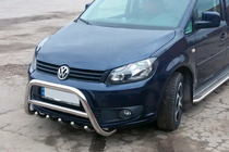 Volkswagen Caddy 2015-2020 Frontbügel WT003-4 (Edelstahl) Foto 2