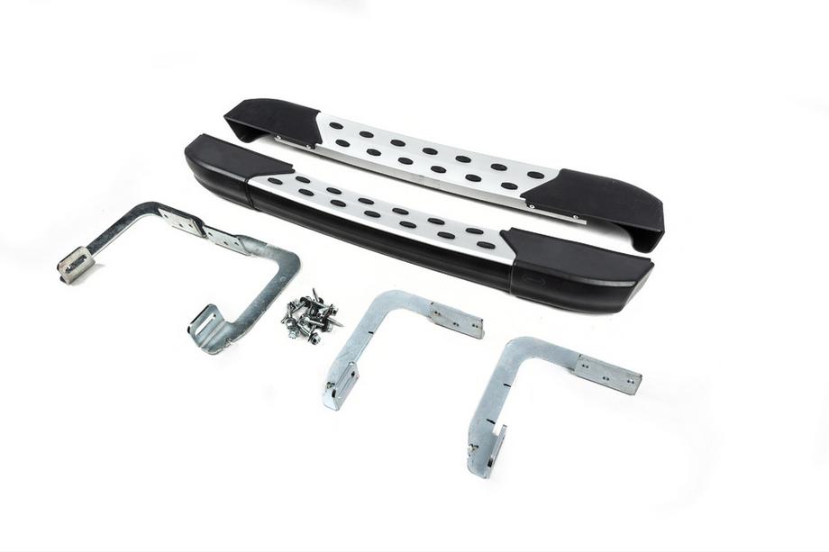 Mercedes Sprinter W906 2006–2018 Seitenschweller DOT-Line hinter dem Rad (2 Stk., Alu) Mittlerer Radstand Foto 2