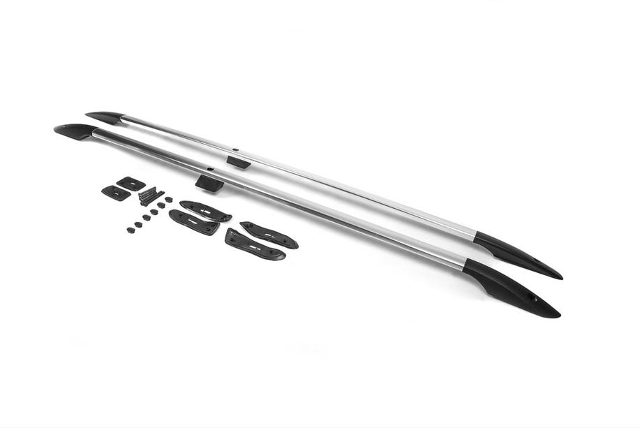Toyota Land Cruiser 200 2007-2021 Dachreling türkisches Design (Chrom, 2 Stk) Image