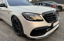 Mercedes S-class W222 2013-2022 BRB Bodykit-Set (schwarz, ab 2018) Foto 5
