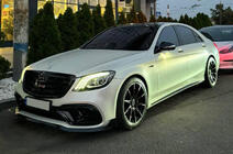 Mercedes S-class W222 2013-2022 BRB Bodykit-Set (schwarz, ab 2018) Foto 3