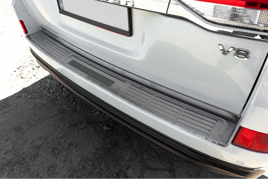 Toyota Land Cruiser 200 2007-2021 Heckstoßstangenabdeckung 2016-2021 Edelstahl Image