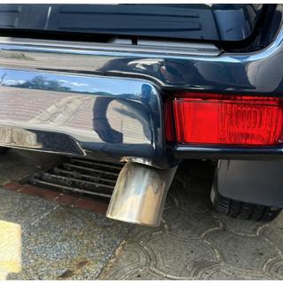 Auspuffblende Edelstahl Toyota Land Cruiser Prado 150 2009-2023 Foto 2