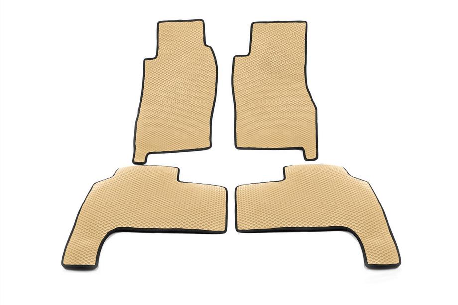 Nissan Patrol Y61 1997-2011 EVA Fußmatten (Beige) Image