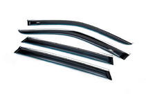 BMW X5 E70 2007-2013 Windabweiser mit Chromleiste (4 Stk, HIC) Foto 2