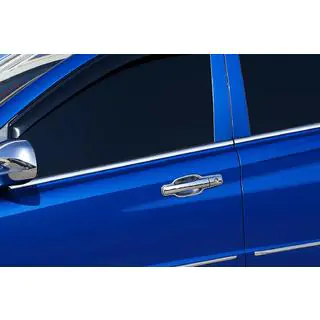 Chrom Fensterleisten PickUp (4 Stk, Edelstahl) SsangYong Action 2005-2018