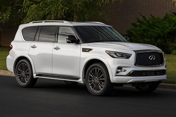 Infiniti QX80 Flaggschiff SUV bekommt ein Update