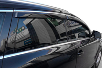 Skoda Superb 2009-2015 Windabweiser mit Chromleisten SW (4 Stk, HIC) Foto 5