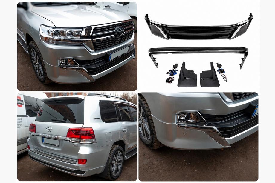 Toyota Land Cruiser 200 2007-2021 Bodykit 2016-2021 (Executive 2021) Schwarz Image