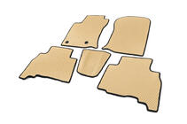 Toyota Land Cruiser Prado 150 2009-2023 EVA Fußmatten (Beige) 7-Sitzer, 2009-2013 Foto 2