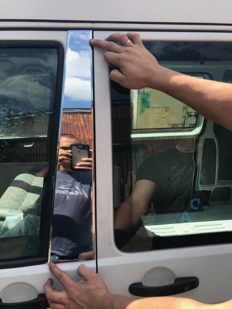 Türsäulenabdeckungen Volkswagen T5 Multivan
