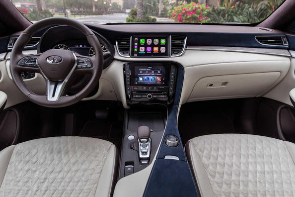 Die Infiniti QX50-Frequenzweiche wurde extern aktualisiert und die Grundkonfiguration erweitert Foto 5