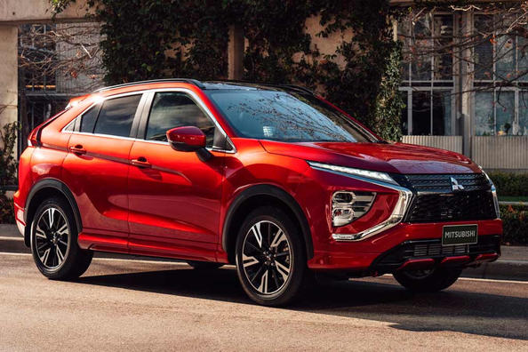 Die aktualisierte Frequenzweiche Mitsubishi Eclipse Cross wird freigegeben
