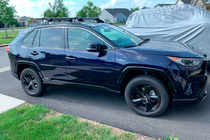 Toyota Rav 4 2019–2025 Dachträger Querträger OEM für integrierte Reling (2 Stk) Foto 3
