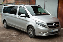 Mercedes Vito/V-class W447 2014- Frontgrill Diamond (2014-2023 für Vito W447) Foto 8