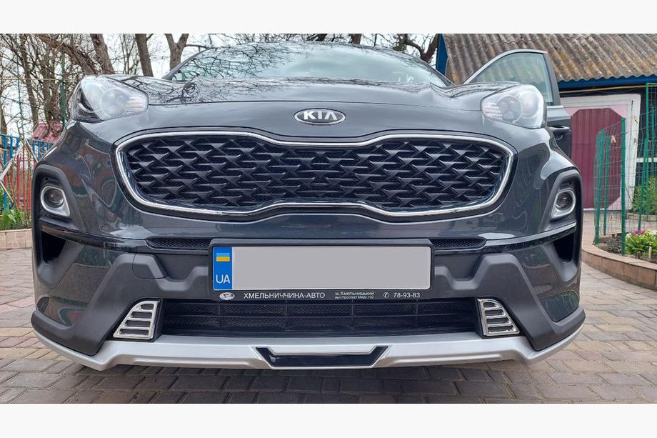 Kia Sportage 2015-2021 Front- und Heckaufsätze 2019+ V1 (Kunststoff) Image