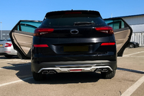 Hyundai Tucson TL 2016-2021 Front- und Heckaufsätze 2019+ (2 Stk) Foto 2