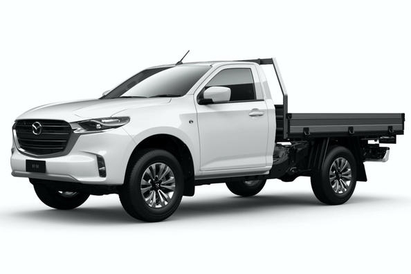 Der Mazda BT-50 Pickup erhielt vereinfachte Modifikationen