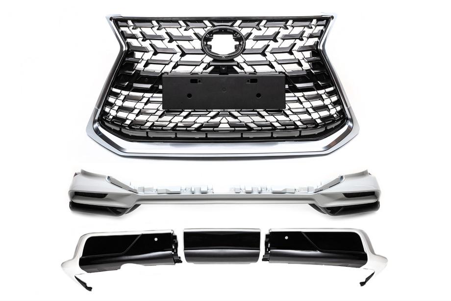 Lexus LX570/450d 2008-2022 TRD 2021 Facelift Kit (mit Austausch der hinteren Kotflügel) Foto 7