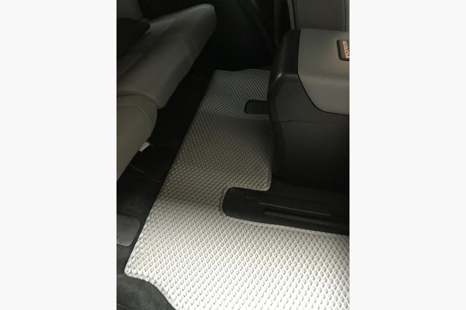 Toyota Sequoia 2007-2022 Polyurethan Fußmatten 3 Reihen (EVA, grau) Mittlere Reihe - 3 Sitze Foto 21