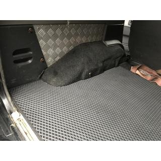 Kofferraummatte Lang (EVA, Schwarz) Nissan Patrol Y60 1988–1997 Foto 4
