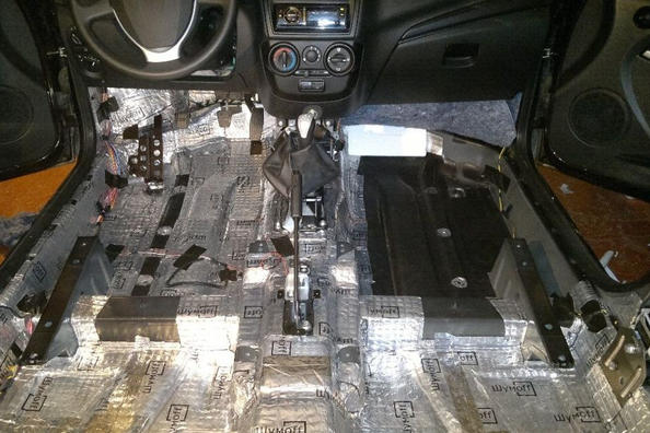 Schallschutz für Auto-Bodenbeläge zum Selbermachen