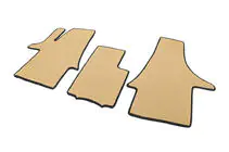 Volkswagen T5 Caravelle 2004-2010 EVA Fußmatten (beige, vorne, für 1+1) Foto 2