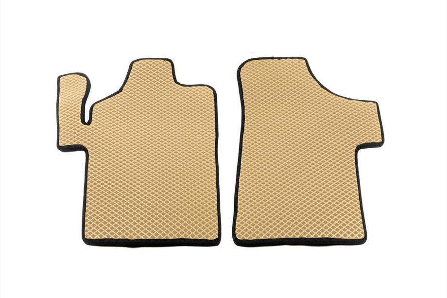Mercedes Viano 2004-2014 EVA Fußmatten (Beige) 2+1 Image