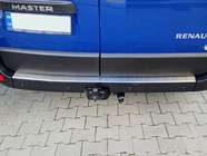 Renault Master 2011-2023 Heckstoßstangenschutz Edelstahl Foto 9