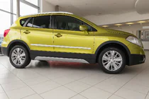 Suzuki SX4 S-Cross 2013-2016 Türleisten Edelstahl (4 Stück) Foto 1