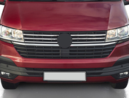 Volkswagen T6 2015-2024 Chrom Kühlergrill Blenden 2019+ (4 Stk, Edelstahl) Foto 1