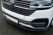 Volkswagen T6 2015-2024 Chrom-Zierleisten für den Kühlergrill 2019+ (5 Stk., Edelstahl) Foto 1