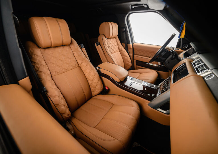 Sitze im Auto als Element der Abstimmung