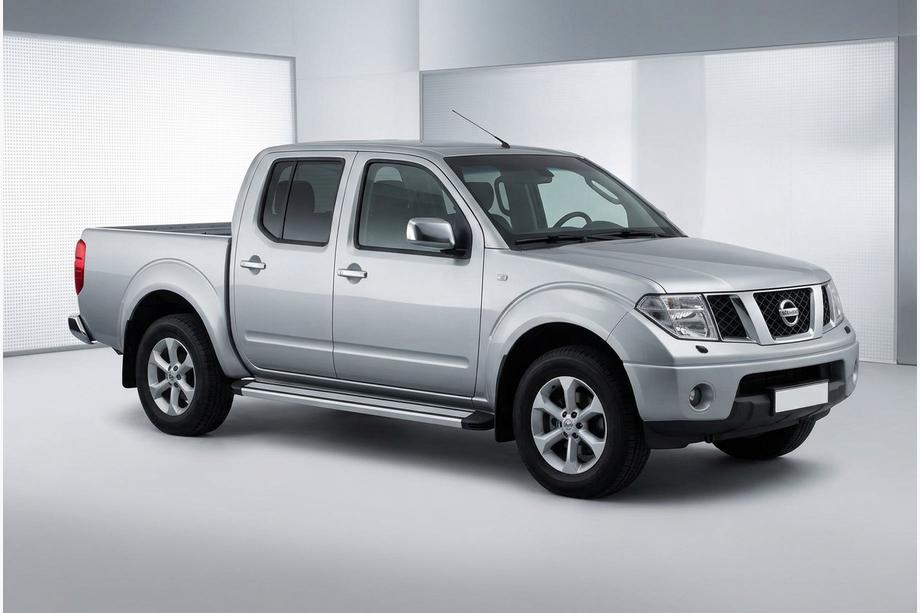 Nissan Navara 2006-2015 Trittbretter Maya V4 (2 Stk., Aluminium) Image