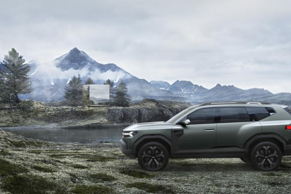 Dacia bereitet die Veröffentlichung eines großen Crossovers mit sieben Sitzen vor