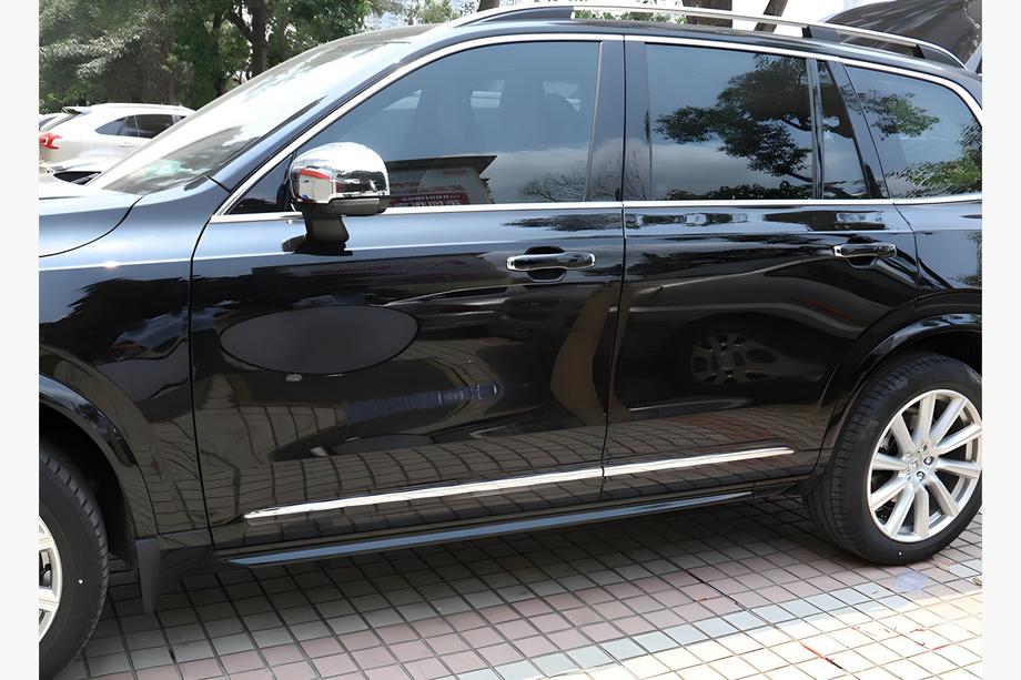 Volvo XC90 2002-2014 Türleisten Chrom (4 Stk, Edelstahl) Image