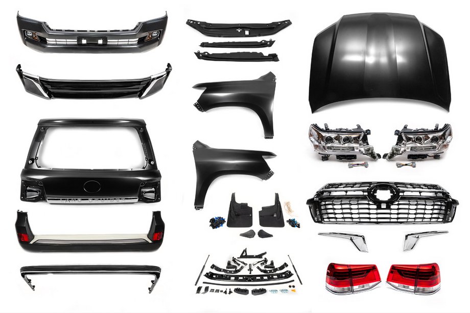 Toyota Land Cruiser 200 2007-2021 Facelift-Umrüstkit von LC200 2008-2015 auf 2021 Executive Foto 2