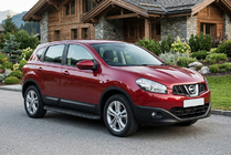 Nissan Qashqai 2010-2014 Seitenschweller Tayga Black (2 Stk., Aluminium) Foto 1