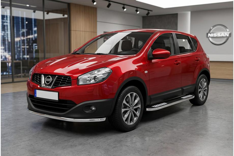 Nissan Qashqai 2010-2014 Seitenschweller Tayga V2 (2 Stk., Aluminium) Image